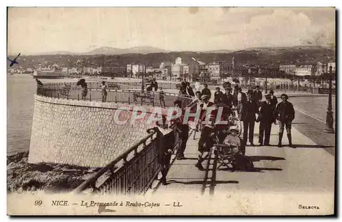 Nice - La Promenade a Rouba Capeu Enfants - Ansichtskarte AK