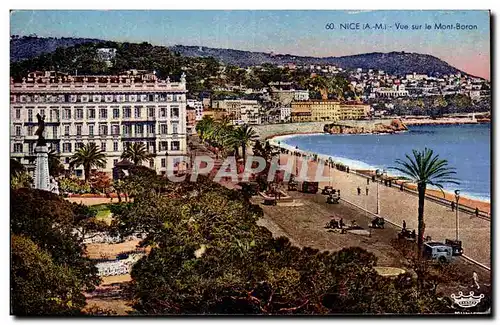 Nice - Vue sur le Mont Baron - Ansichtskarte AK