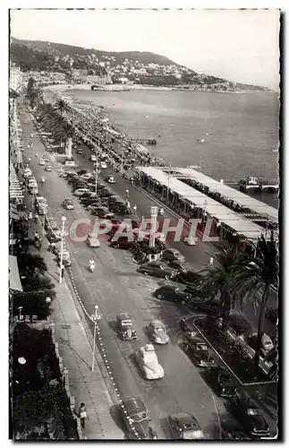 Nice - La Promenade des Anglais et le Mont Baron - Ansichtskarte AK