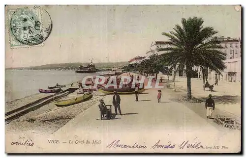 Nice - Le Quai du Midi - Cartes postales