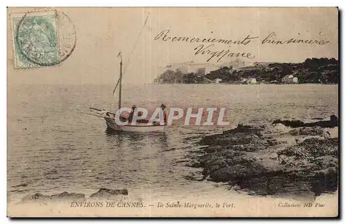 Environs de Cannes - Ile de Marguerite - Cartes postales