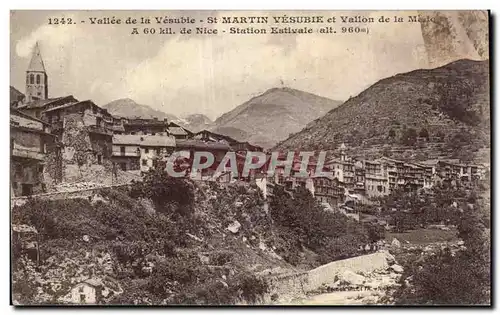 Saint Martin Vesubie - Station Estivale - Ansichtskarte AK