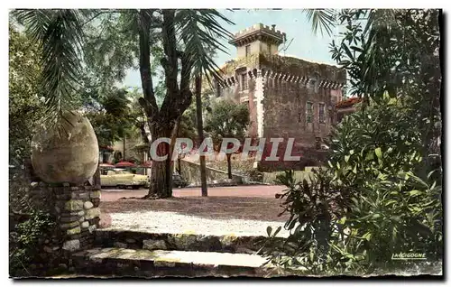 Cagnes sur Mer - La Ville Haute - La Place du Chateau Grimaldi - Ansichtskarte AK