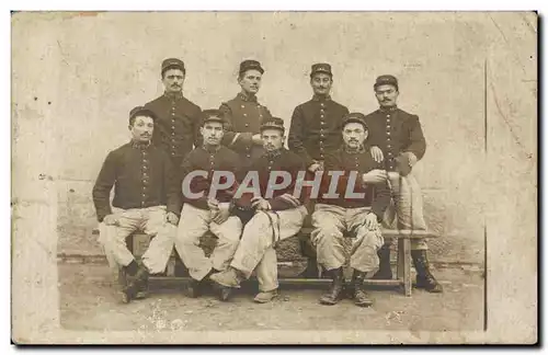 CARTE PHOTO Militaria Soldats