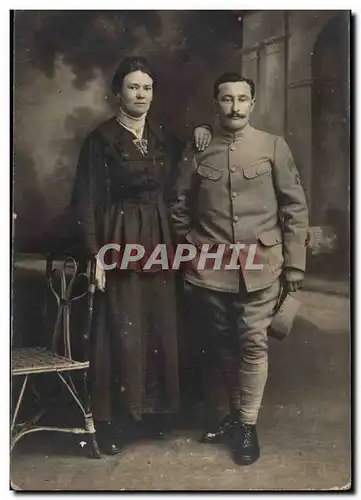 CARTE PHOTO Militaria Soldat