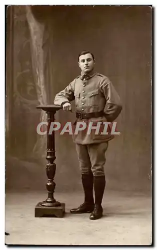 CARTE PHOTO Militaria Soldat