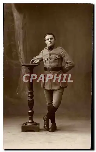 CARTE PHOTO Militaria Soldat
