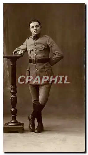 CARTE PHOTO Militaria Soldat