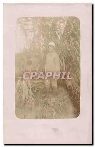 CARTE PHOTO Militaria Soldat Casablanca Maroc 1911