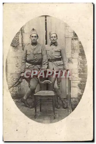 CARTE PHOTO Militaria Soldats