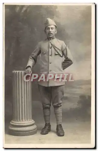 CARTE PHOTO Militaria Soldat