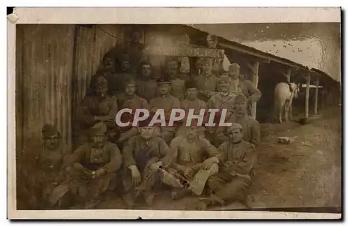 CARTE PHOTO Militaria Soldats