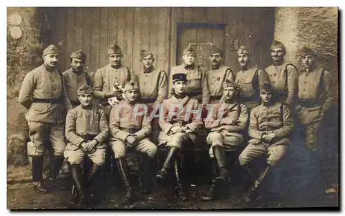 CARTE PHOTO Militaria Soldats