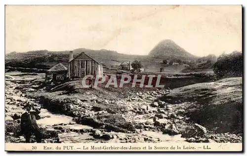 Environs de Puy - Le Mont Gerbier des Joues et la Source de la Loire - Ansichtskarte AK