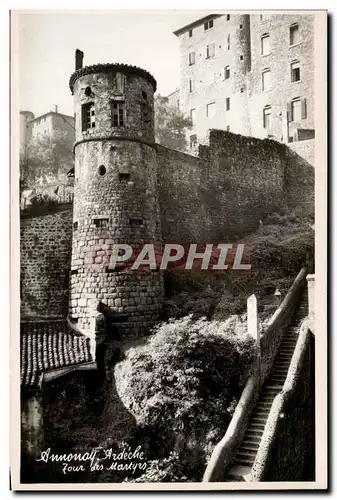 Annonay - Tour des Martyrs - Cartes postales
