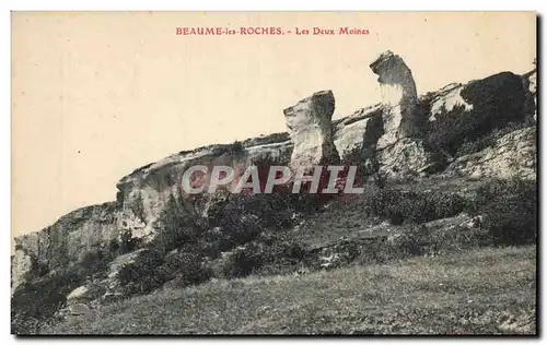 Beaume les Roches - Les Deux Moines - Ansichtskarte AK