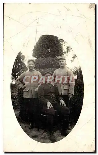 CARTE PHOTO Militaria Soldats