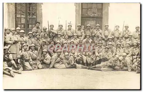 CARTE PHOTO Militaria Soldats