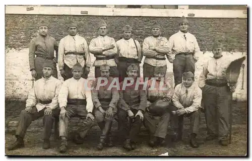 CARTE PHOTO Militaria Soldats