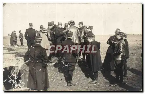 CARTE PHOTO Militaria Soldats Officiers