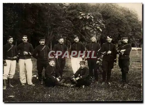 CARTE PHOTO Militaria Soldats