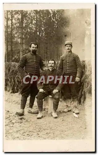 CARTE PHOTO Militaria Soldats