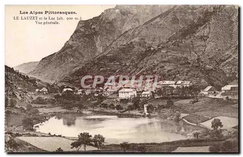 Le Lauzet - Le Lac - Vue Generale - Cartes postales