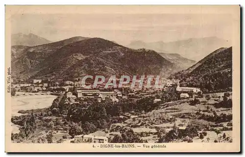 Digne les Bains - Vue Generale - Cartes postales