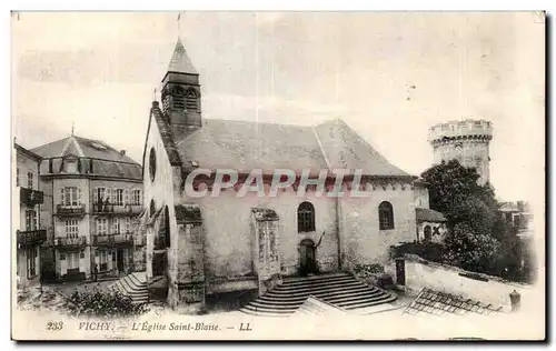 Vichy - L Eglise Saint Blaise - Cartes postales