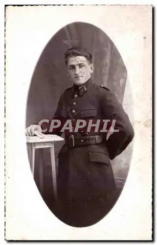 CARTE PHOTO Militaria Soldat