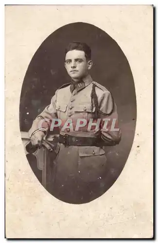 CARTE PHOTO Militaria Soldat