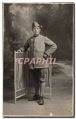 CARTE PHOTO Militaria Soldat