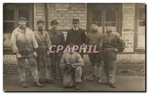 CARTE PHOTO Militaria Soldats Gionsessheim 1926