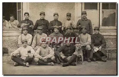 CARTE PHOTO Militaria Soldats