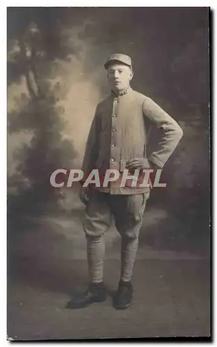 CARTE PHOTO Militaria Soldat Gilloteau