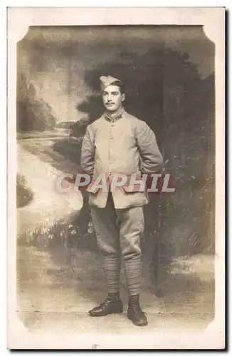 CARTE PHOTO Militaria Soldat