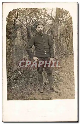 CARTE PHOTO Militaria Soldat