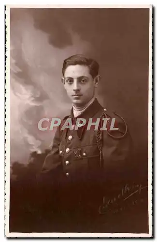 CARTE PHOTO Militaria Soldat Saverne