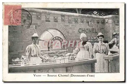 Vichy - Source Chomel - Donneuse d Eau - Ansichtskarte AK