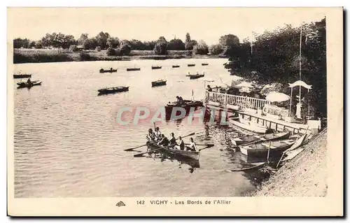 Vichy - Les Bords de l Allier - Cartes postales