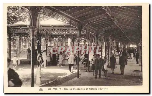 Vichy - Source Mesdames et Galerie couverte - Cartes postales