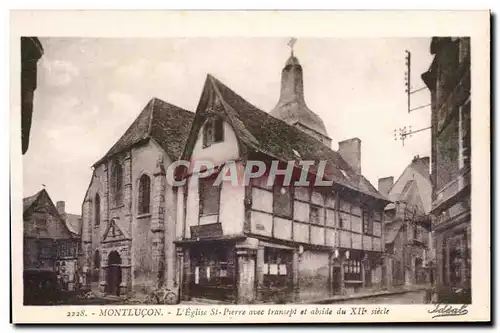 Montlucon - L Eglise St Pierre - Cartes postales