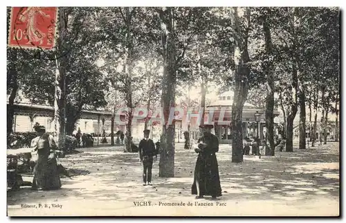 Vichy - Promenade de l ancien Parc Prete Priest - Cartes postales