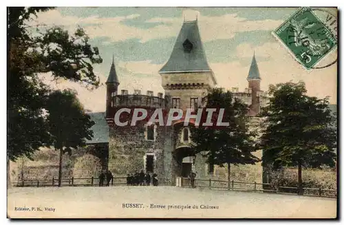 Busset - Entree du Chateau - Cartes postales