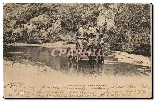 Vichy - Les Malavaux - Passage a gue Ane Donkey - Cartes postales