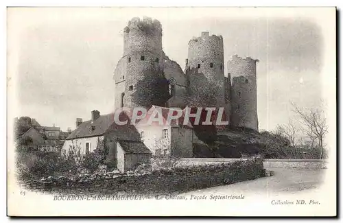 Bourbon l Archambault - Le Chateau - Cartes postales