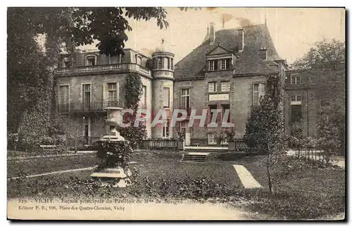 Vichy - Facade Principale du Pavillon - Cartes postales