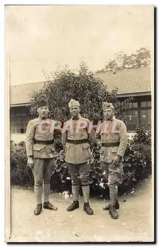 CARTE PHOTO Militaria Soldats