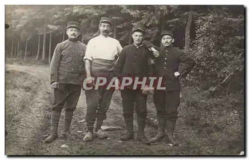 CARTE PHOTO Militaria Soldats