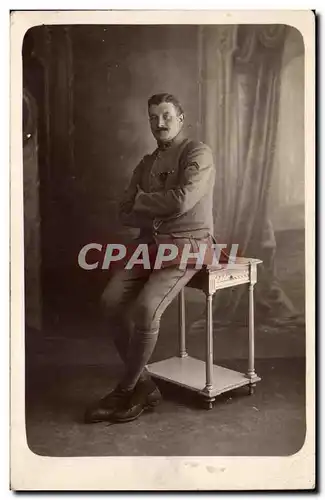 CARTE PHOTO Militaria Soldat